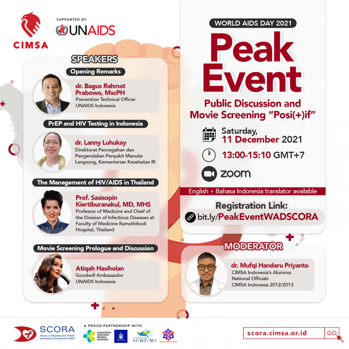 World AIDS Day 2021 Peak Event: Public Discussion & Movie Screening World AIDS Day 2021 Peak Event: Public Discussion & Movie Screening